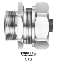 真鍮製  CTS多芯型ケーブルコネクター