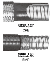二重外装  CPB（耐スパッタタイプ）,二重外装  EMP（シールド性タイプ）