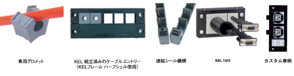 KEL ケーブルエントリーフレーム KEL-10 KEL-16 KEL-24
