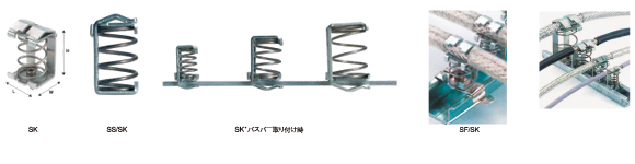 SK（ばね）タイプ SK SS/SK SF/SK